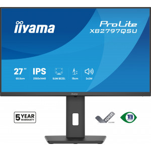 iiyama ProLite/XB2797QSU-B1/27"/IPS/QHD/75Hz/1ms/Černá/5R
