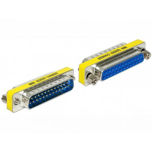 Delock adaptér Sub-D 25 pin samec > samice šetřič portu