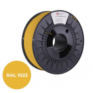 C-TECH tisková struna PREMIUM LINE ( filament ) , ABS, dopravní žlutá, RAL1023, 1,75mm, 1kg