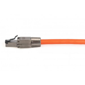 Digitus Cat.8.1 Field Termination Plug, shielded, Tool free, Black