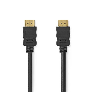 Nedis CVGL34000BK10 - Kabel High Speed HDMI s Ethernetem | Konektor HDMI - Konektor HDMI | 1 m | Černá 