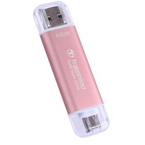 Transcend ESD310P 512GB, External SSD, USB 10Gbps, Type C/A