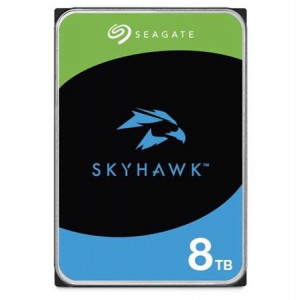 Seagate SkyHawk HDD, 8TB, SATAIII, 256MB cache, 7.200RPM
