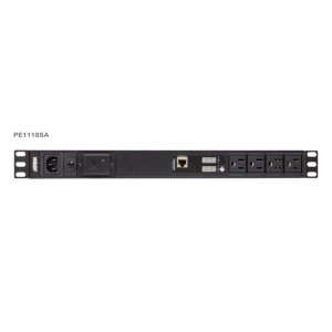 Aten PE1118S 1U 18-výstupová jednotka PDU s měřením spotřeby energie,n výstup 18x C13