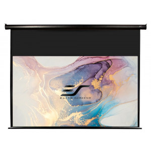ELITE SCREENS plátno elektrické motorové 100" (254cm)/ 16:9/ 124,5×221,5cm/ MaxWhite/ gain 1.1/ 24" drop/ case černý