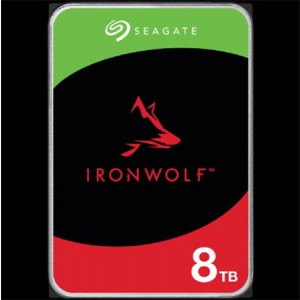 Seagate IronWolf, NAS HDD, 8TB, 3.5", SATAIII, 256MB cache, 5.400RPM