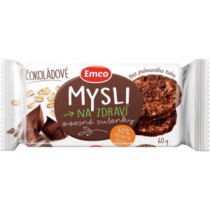 Ovesné sušenky čokoládové, 60g