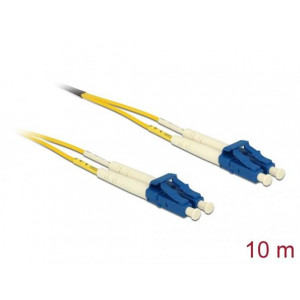 Delock Optický kabel LC > LC Single mód OS2 10 m