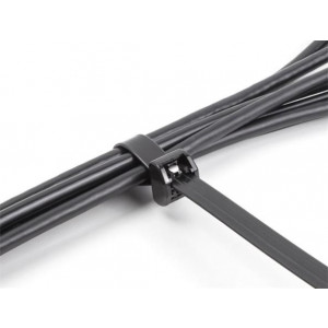 Delock Stahovací páska s kovovým poutkem, D 343 x Š 12,7 mm, 10 kusů, černý