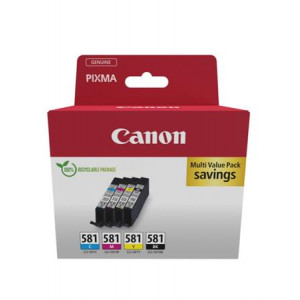 Canon cartridge INK CLI-581 BK/C/M/Y MULTI SEC / 4x5,6ml