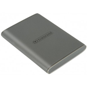 Transcend ESD360C 4TB, USB 20Gbps Type C, Externí SSD disk (3D NAND flash), 2000MB/R, 2000MB/W, šedý