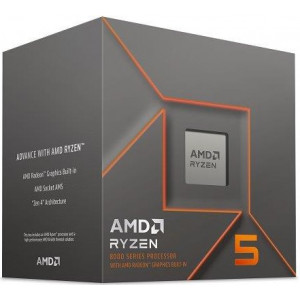 AMD Ryzen 5 6C/12T 8500G (3.5/5.0GHz,22MB,65W,AM5, AMD Radeon 740M Graphics) Box, chladič Wraith Stealth 