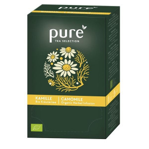 Bylinný čaj Pure - bio, heřmánek, 20x 1,6 g