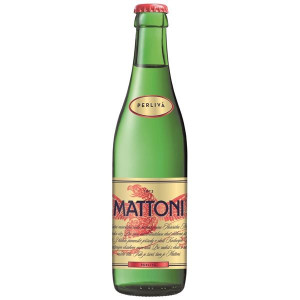 Minerální voda Mattoni perlivá, sklo, 24x 0,33l