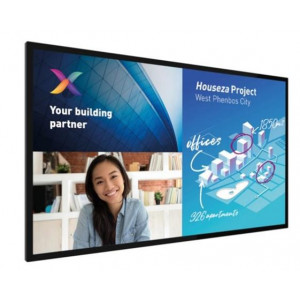 Philips LCD 75BDL6051C - 75" C-line, Touch, 18/7, 4K UHD, 350cd/m2, 500 000:1, 8ms, Andorid, Wi-Fi