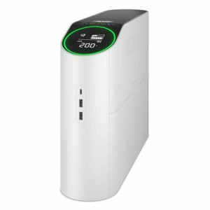 APC Back-UPS Pro, 2200VA/1320W, Tower, 230V, 4x Schuko and 2x IEC C13 outlets, RGB Lights, Pure Sine Wave, Arctic (White