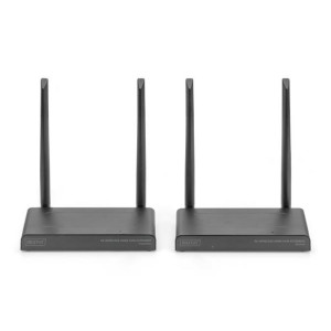 DIGITUS DS-55328 4K Wireless HDMI KVM Extender Set, 150 m
