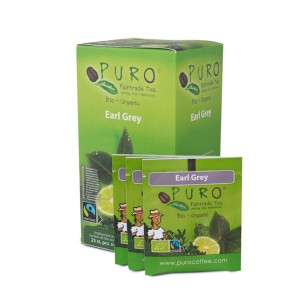 Černý čaj Puro - Earl Grey,Fairtrade,Bio,25x1,5 g