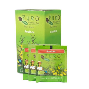 Bylinný čaj Puro - Rooibos,Fairtrade,Bio,25x1,5 g