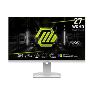 MSI Gaming monitor MAG 274QRFW, 27" Rapid IPS/2560x1440 (WQHD)/ 180Hz/1ms/2x HDMI/DP/Výškově nastavitelný/Pivot