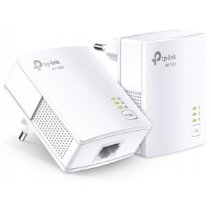 TP-Link TL-PA7017KIT AV1000 Powerline Starter Kit, 1x GLAN