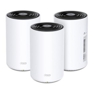 TP-Link Deco PX50(3-pack) - Powerline GHN1500 Meshový AX3000 Wi-Fi 6 systém pro chytré domácnosti , HomeShield (3-pack) 