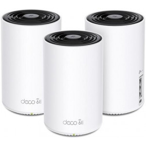 TP-Link Deco XE75(3-pack) - AXE5400 třípásmový Meshový Wi-Fi 6E systém pro chytré domácnosti, HomeShield (3-pack) 