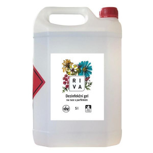 Dezinfekční gel na ruce Riva - 5 l
