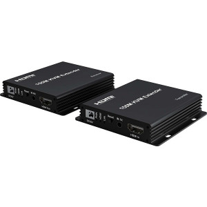 PremiumCord HDMI KVM extender na 150m přes jeden kabel Cat5e/Cat6, FULL HD 1080p