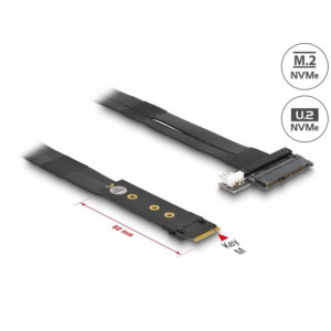 Delock Adaptér M.2 klíč M na U.2 SFF-8639 NVMe, s kabelem délky 20 cm