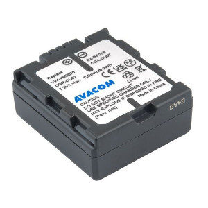 AVACOM Náhradní baterie Panasonic CGA-DU07/CGR-DU07 Li-Ion 7.2V 720mAh 5.2Wh