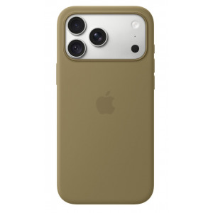 iPhone 18 Pro Max Silicone Case with MS - Olive