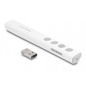 Delock Laserové Ukazovátko USB, bílá
