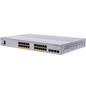 Cisco CBS250 Smart 24-port GE, Full PoE, 4x10G SFP+ - REFRESH