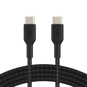 Belkin BOOST CHARGE™ USB-C/USB-C kabel, 2m, černý - odolný