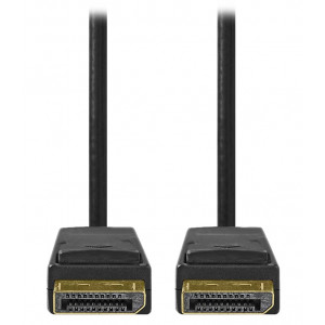 NEDIS DisplayPort 1.4 kabel/ DisplayPort zástrčka – DisplayPort zástrčka/ 8K/ černý/ bulk/ 3m