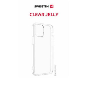 SWISSTEN CLEAR JELLY POUZDRO PRO IPHONE 16 PRO MAX TRANSPARENTNÍ