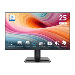 MSI monitor PRO MP251 E2 24,5" IPS/FHD/120Hz/1ms/HDMI/DP/VGA/černá