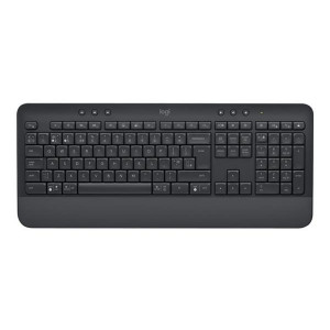 Logitech klávesnice Wireless Keyboard K650, CZ/SK, Bolt přijímač,bluetooth,tlumené klávesy, grafitová