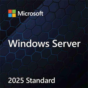 OEM Win Svr Std 2025 64bit CZ 1pk DVD 16 Core + 5 User CAL + zdarma 5 User CAL