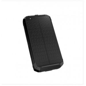 PLATINET POWERBANK 10000 mAh SOLAR PANEL WIRELESS CHARGER 15W 2X USB-A, 1X USB-C