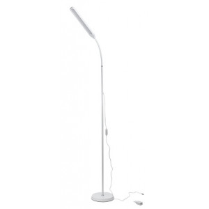 PLATINET stojací lampa SIGNUS 10W 84 LED 500 lumenů, bílá, Výška: 150 cm