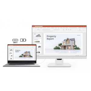 BenQ LCD GW2786TC 27" IPS/1920×1080/100Hz/5ms/DP/HDMI/USB-C/ Daisy Chain/Jack/Repro/VESA/Pivot/bílá