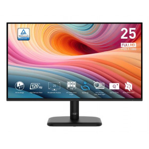 MSI PRO MP251L E2 monitor 24,5"/FHD/IPS/1ms/120Hz/HDMI/D-Sub/černá