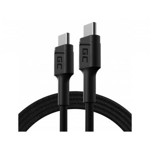 Green Cell Cable GC PowerStream USB-C - USB-C 120cm with Power Delivery (60W), 480 Mbps, Ultra Charge, QC 3.0
