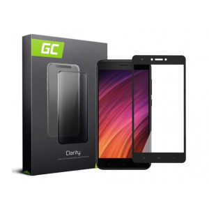 Green Cell Clarity Screen Protector for Xiaomi Redmi Note 4X Tempered Glass 9H Military Grade Invisible Cover