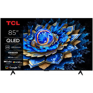 TCL 85T69C SMART TV 85" QLED/4K UHD/Direct LED/3xHDMI/2xUSB/LAN/GoogleTV