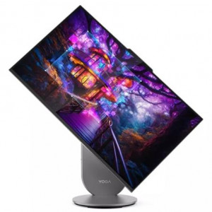 Lenovo YOGA AIO 27IAH10   Ultra 5 125H/16GB/SSD 1TB/27"/QHD/IPS/400nitů/JBL repro/Qi/170W/3r OnSite/WIN11 Home/šedá