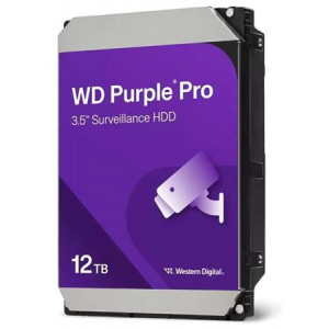 WD PURPLE PRO WD122PURP 12TB, SATA III 3.5", 512MB 7200RPM, 272MB/s, CMR