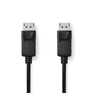 Nedis CCGL37010BK20 - Displayport kabel | DisplayPort Zástrčka | DisplayPort Zástrčka | 4K@60Hz |  2.00 m | Černá